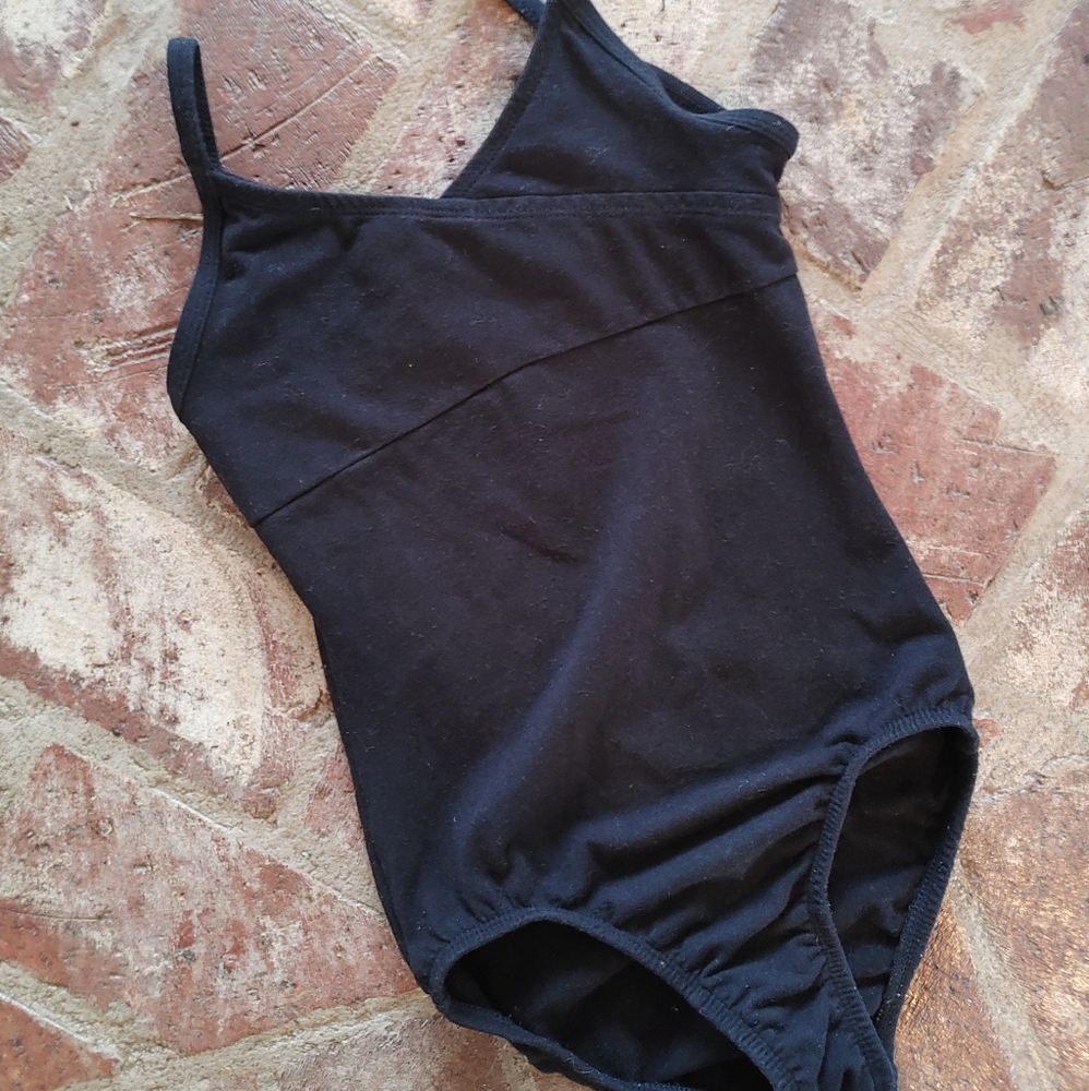 Freestyle Sleeveless Leotard Black 7/8